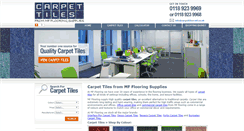 Desktop Screenshot of carpettiles-mf.co.uk